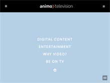Tablet Screenshot of animo.ie